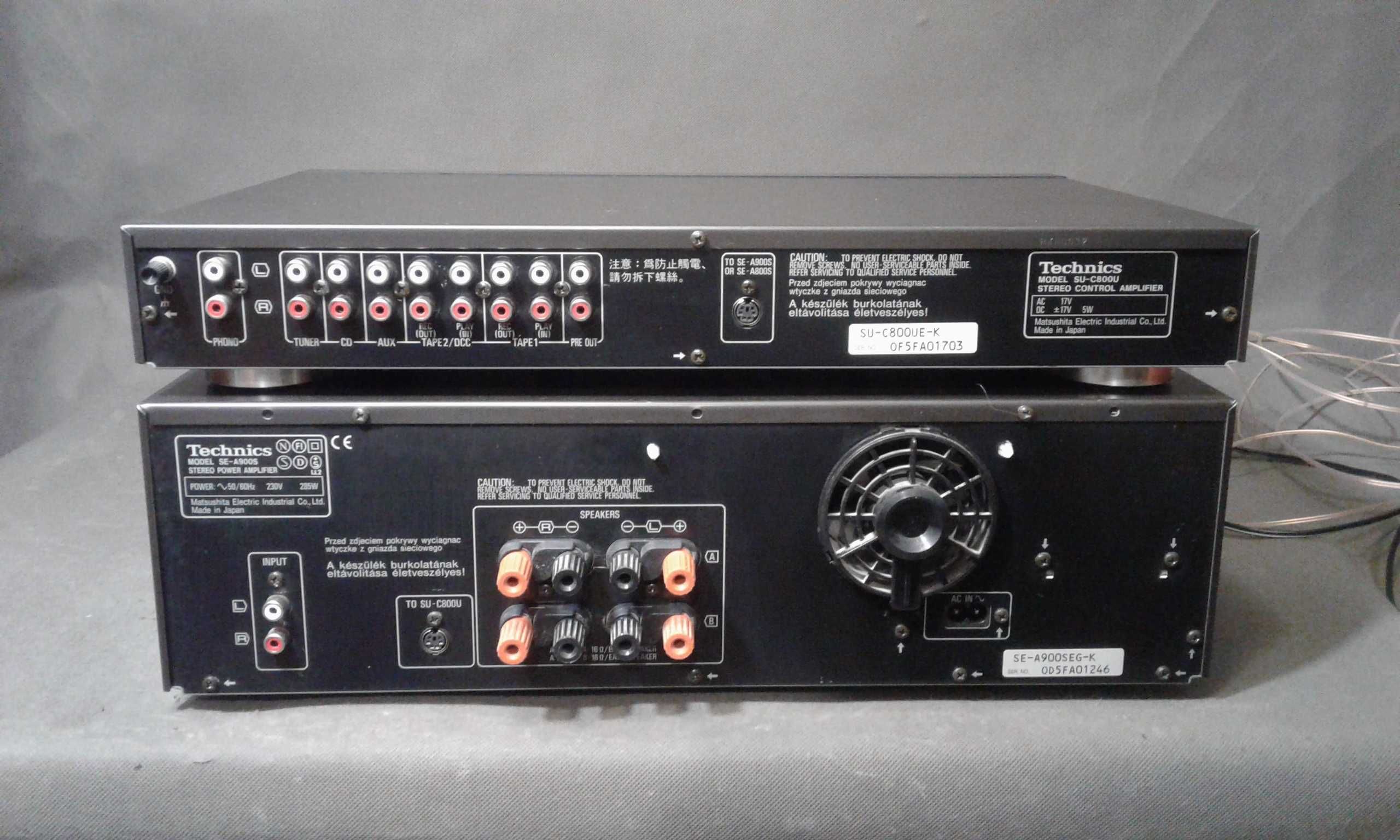 TECHNICS SE-A900S,preamp,zestaw stereo