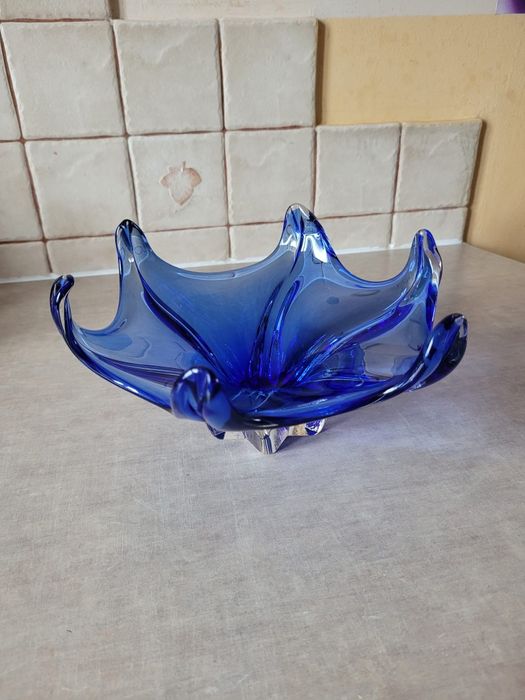 Patera szkłana Murano Vintage