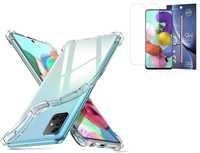 Etui Anti-Shock do Samsung Galaxy A71 + Szkło Hartowane