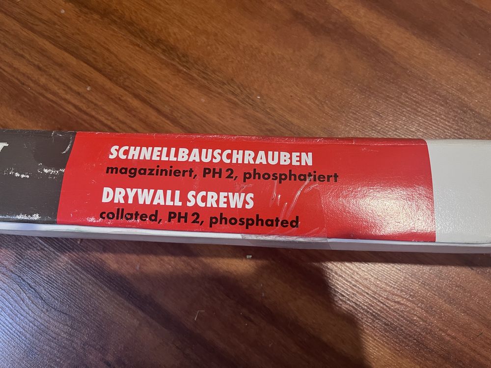Wkręty do płyt GK WURTH 3,9x35 1000 sztuk