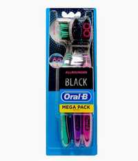 Oral-B Allrounder Black szczoteczki do zębów 3 szt. Medium