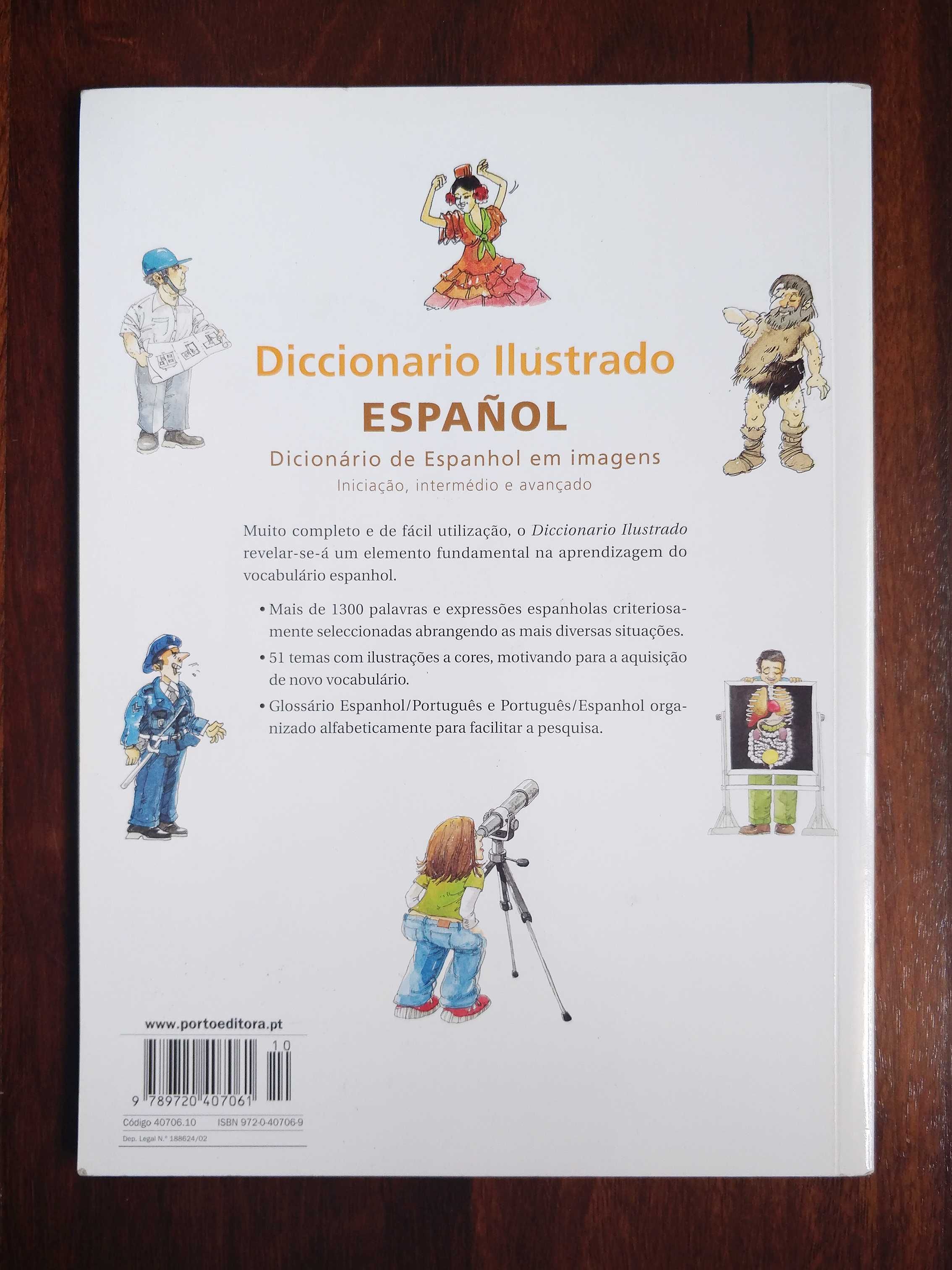 Livro Dicionário de Espanhol em Imagens [portes grátis]