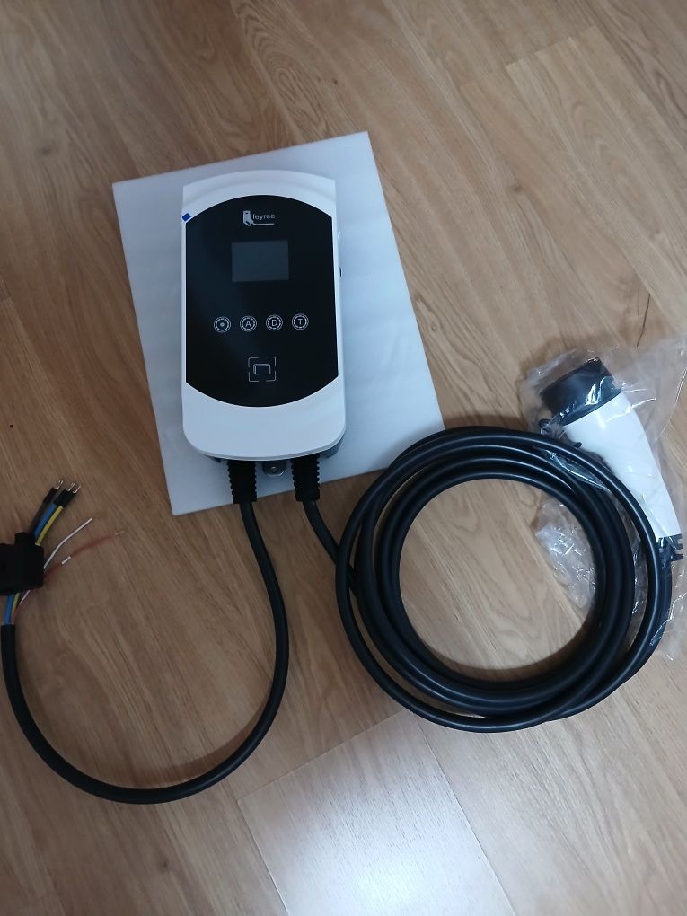 Wallbox Carregador Parede com DLB  7,6 kw - 32A - C/ APP e Cartões