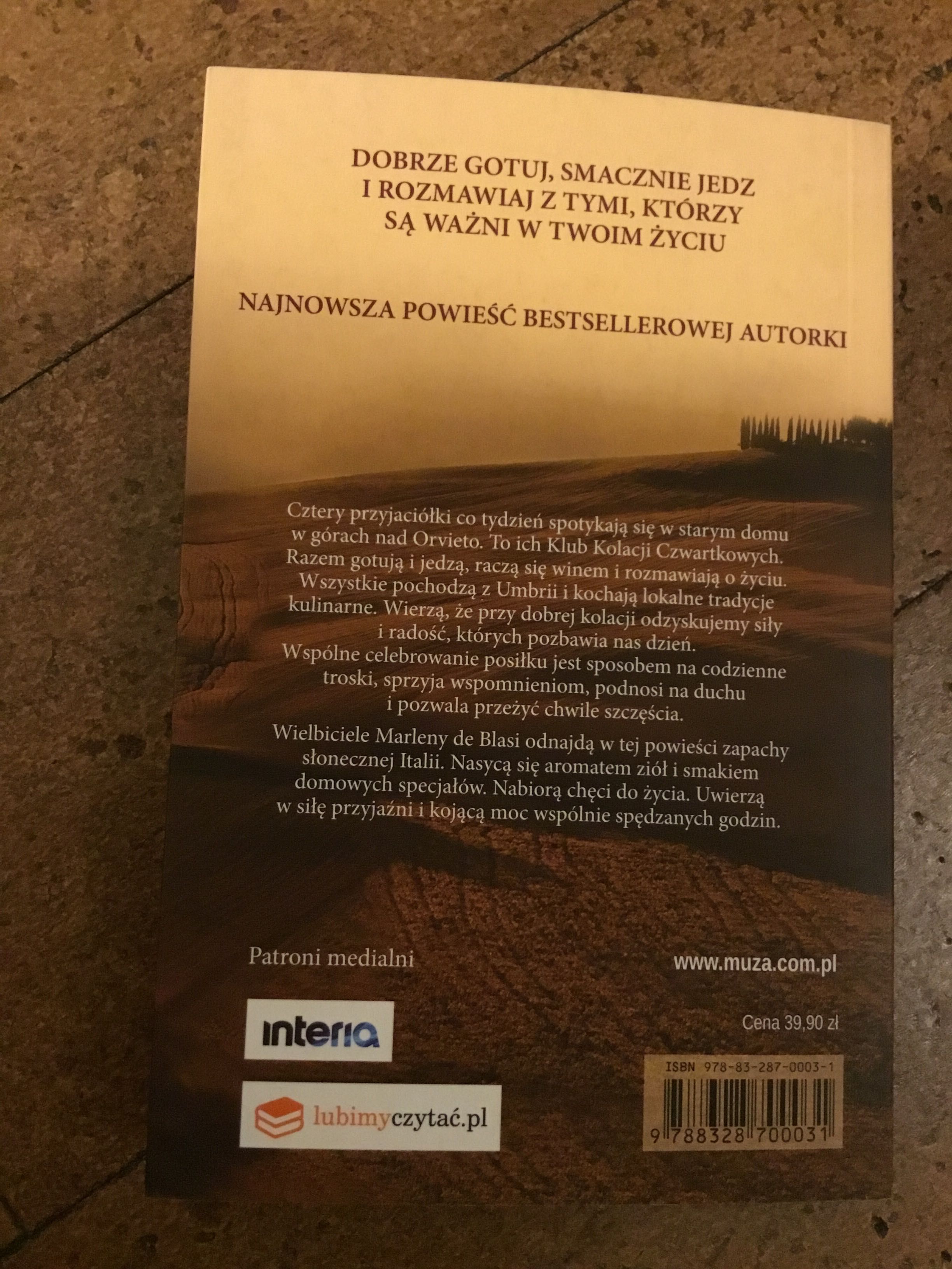 Marlena de Blasi: Wieczory w Umbrii