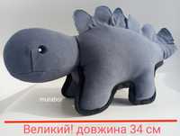 Жувальна Іграшка для собак Dino Soft Toy Dog велика 35 см  пищавка