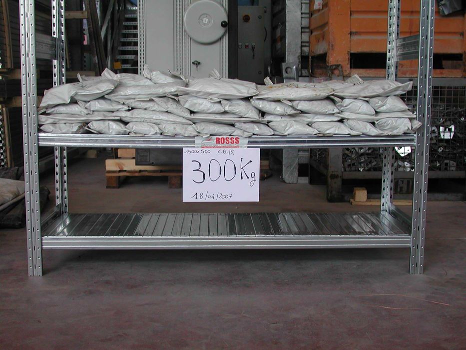 Поличковий стелаж | Складські стелажі