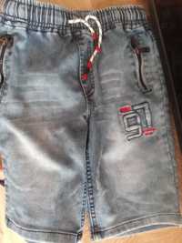 Spodenki jeans 134 140 chłopak