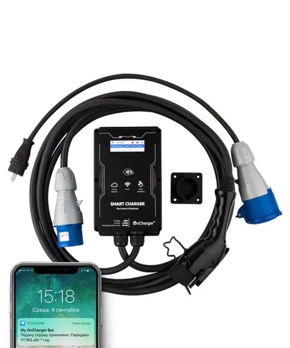 Зарядна станція OnCharger Type 1 WIFI NFC