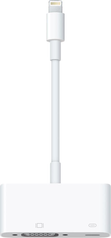 Adapter USB Apple Lightning D-Sub (VGA), Biały (MD825)