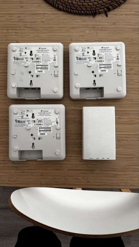 4 unid. APs Ruckus