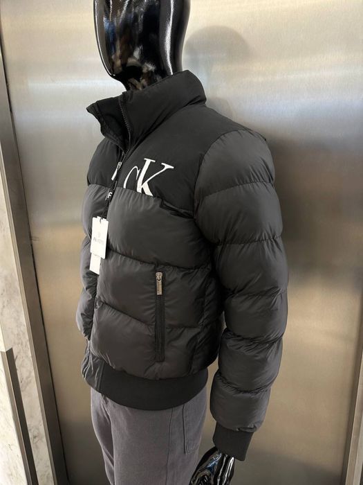 Куртка зимняя Dolce Gabbana , пуховик мужской черный, рефлектив