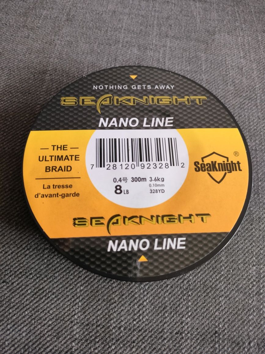 Plecionka SeaKnight Nano Line 0,10 300 metrów 4 sploty