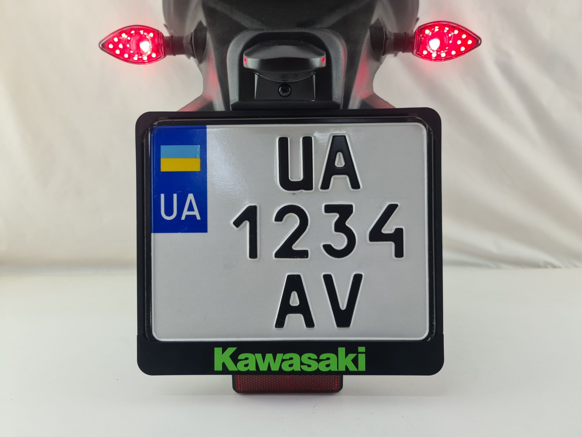 Рамка для мото номера с надписью Honda YAMAHA Suzuki Kawasaki и другие