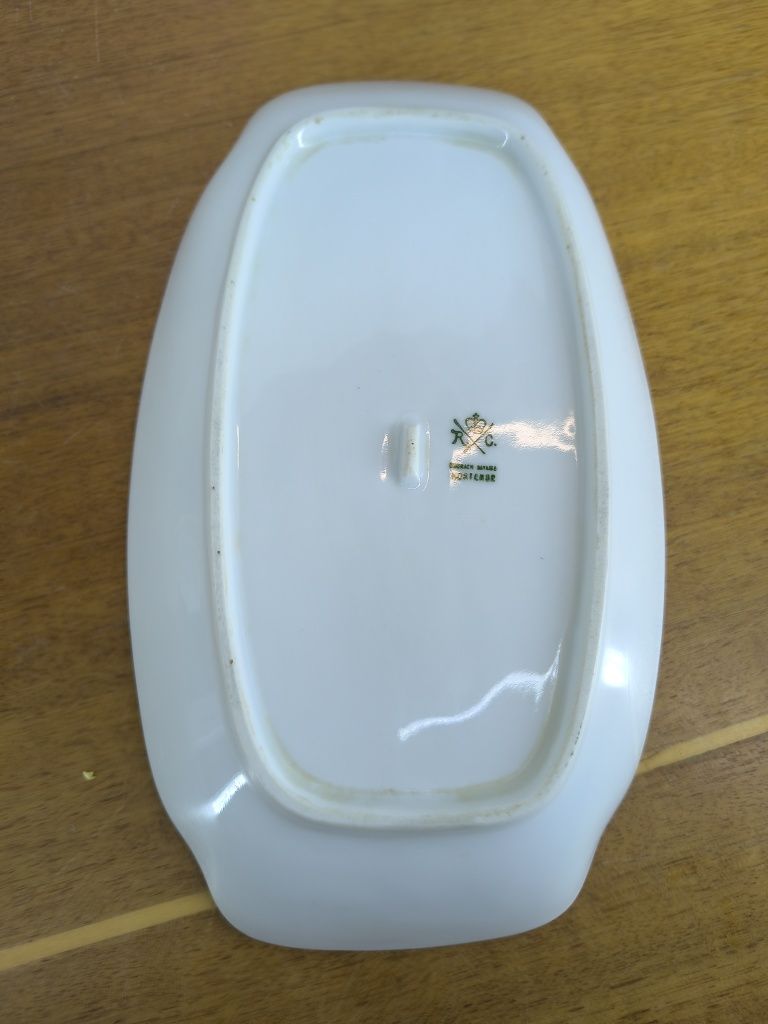Porcelanowa miseczka R.C. Rosenthal Noritake Bavaria – zielony geometr