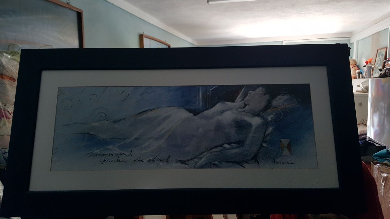 Quadro busto mulher