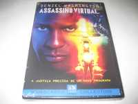 DVD "Assassino Virtual" Denzel Washington/Selado/Raro!