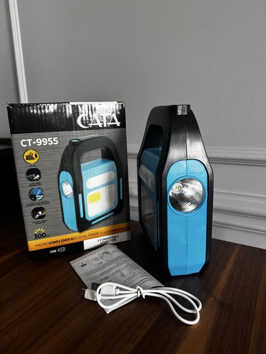Фонарь прожектор CATA CT-9955+Solar