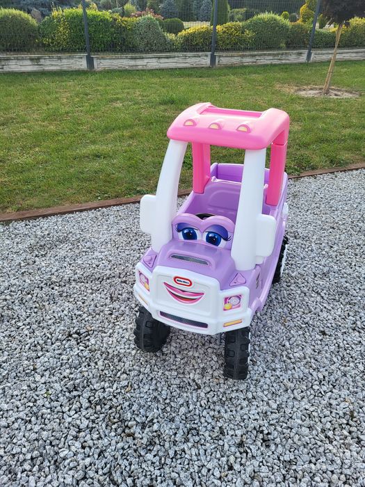 Samochodzik - leździk Little Tikes Cozy Truck – fioletowo-różowy