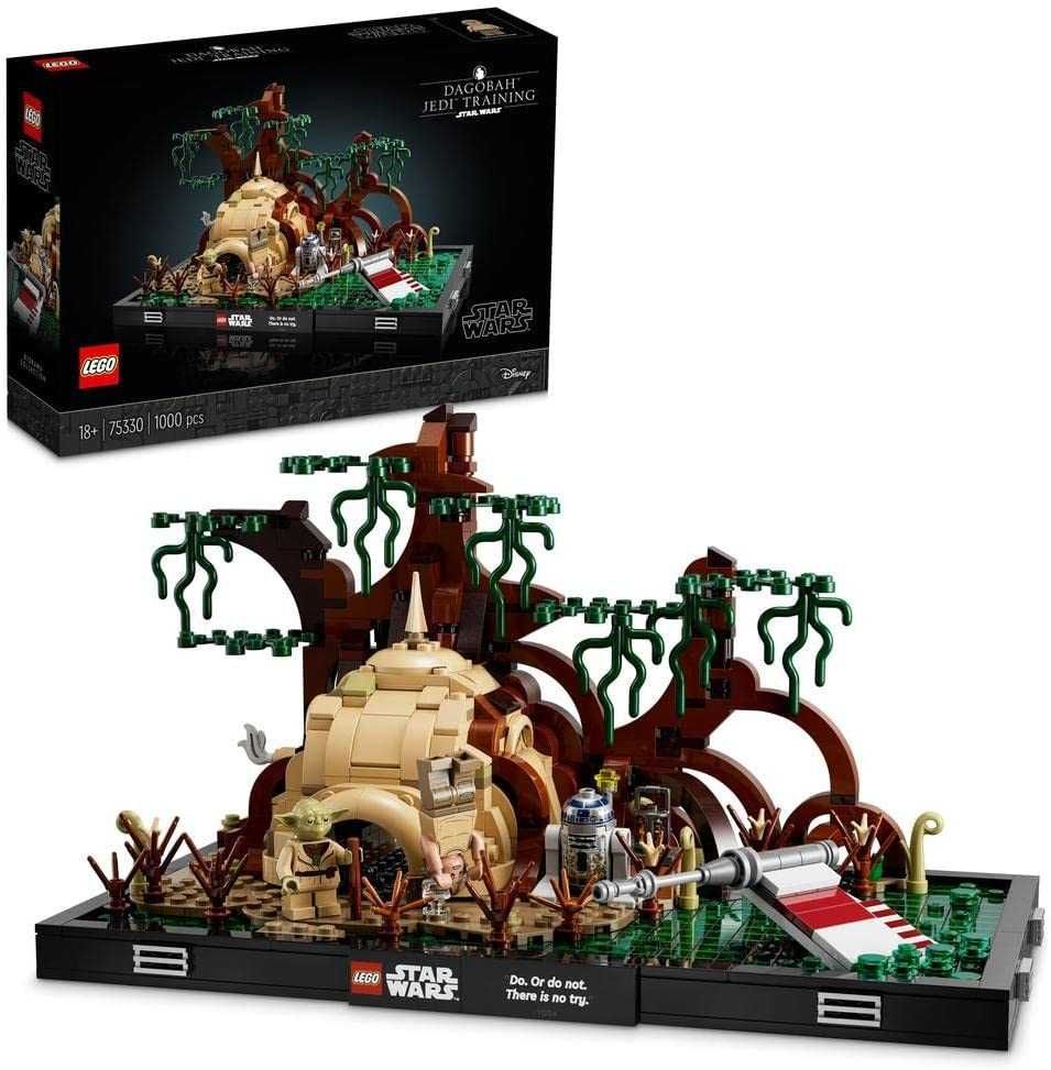 LEGO 75330 Star Wars Dagobah Jedi diorama treningowa dla dorosłych