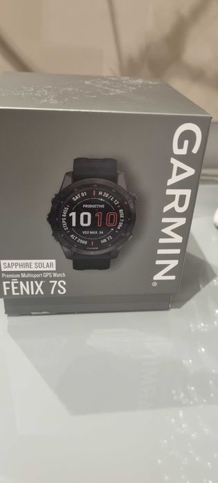 Garmin fenix 7S solar sapphire