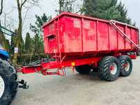 Krampe Goliath TWK20G  Przyczepa rolnicza, tandem, 2006 rok, 20 ton, żmijka do wyładunku
