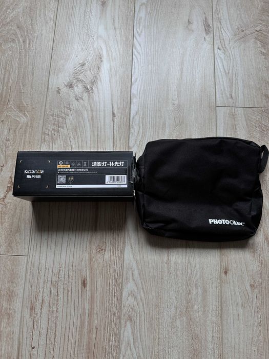 Фотоліхтар SIDANDE 10W • Ліхтар для фото та відеозйомки • RGB світло