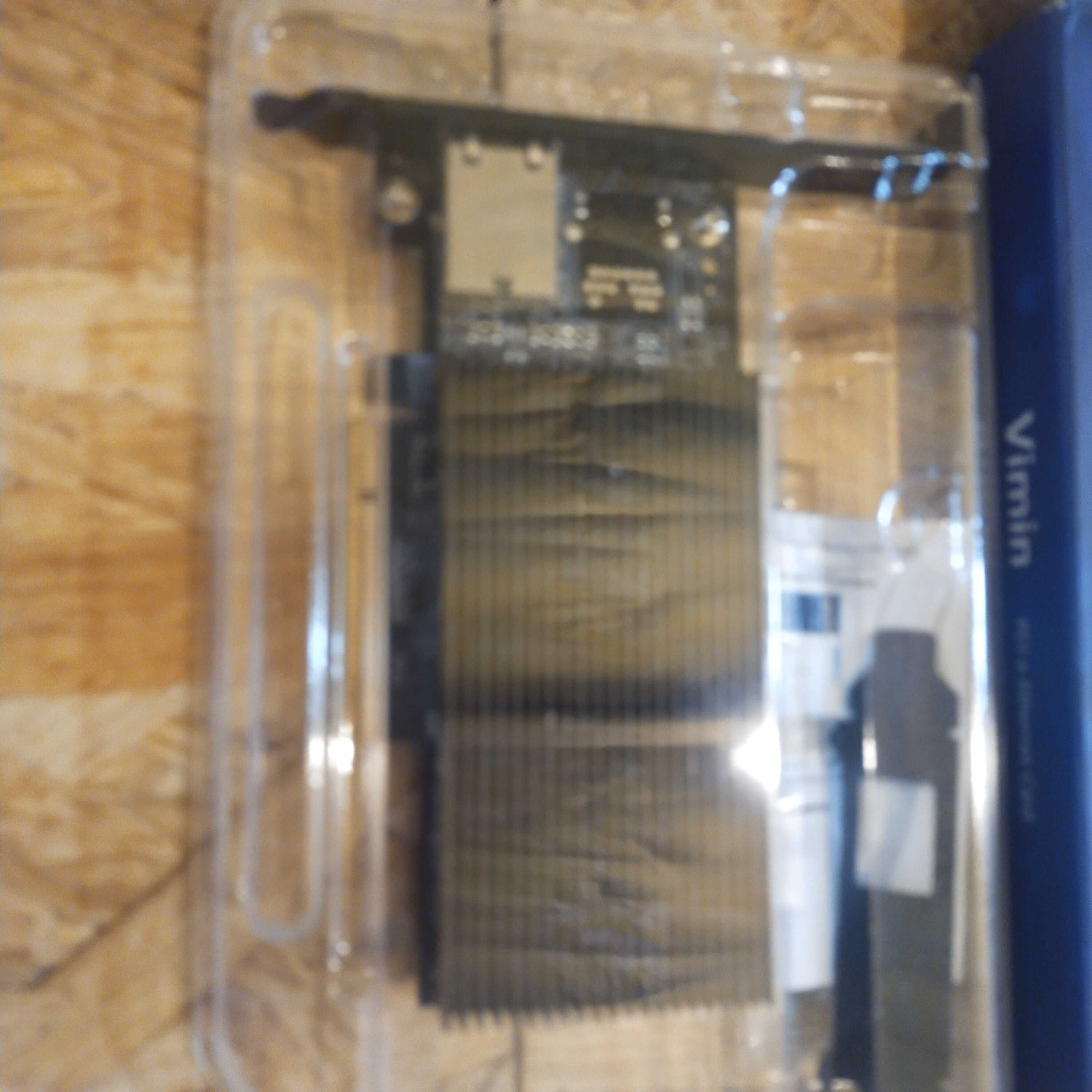 Karta sieciowa 10G PCI-E pojedynczy port RJ45,
