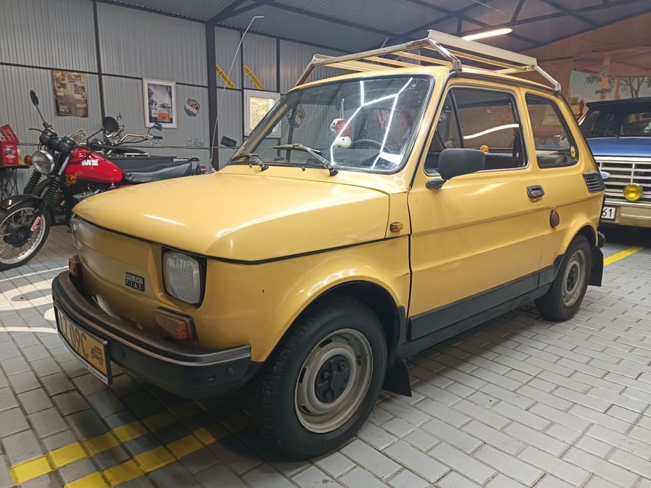 Fiat 126p żółte tablice!