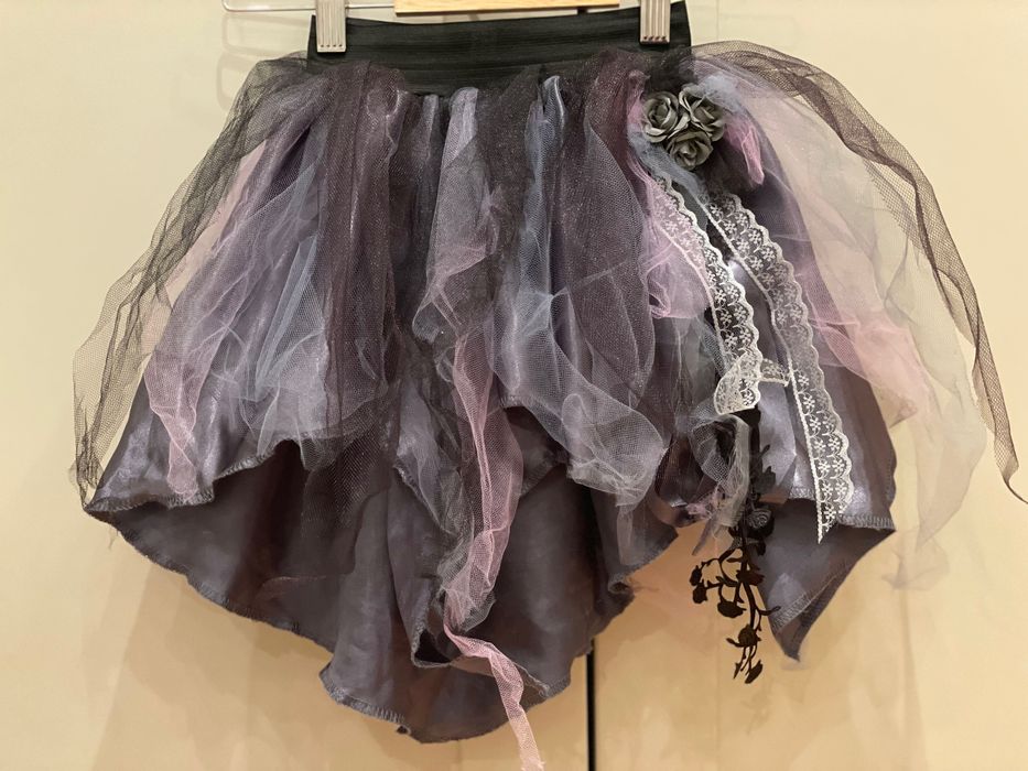 Spódniczka karnawałowa Czarownica Piratka 4-7 lat