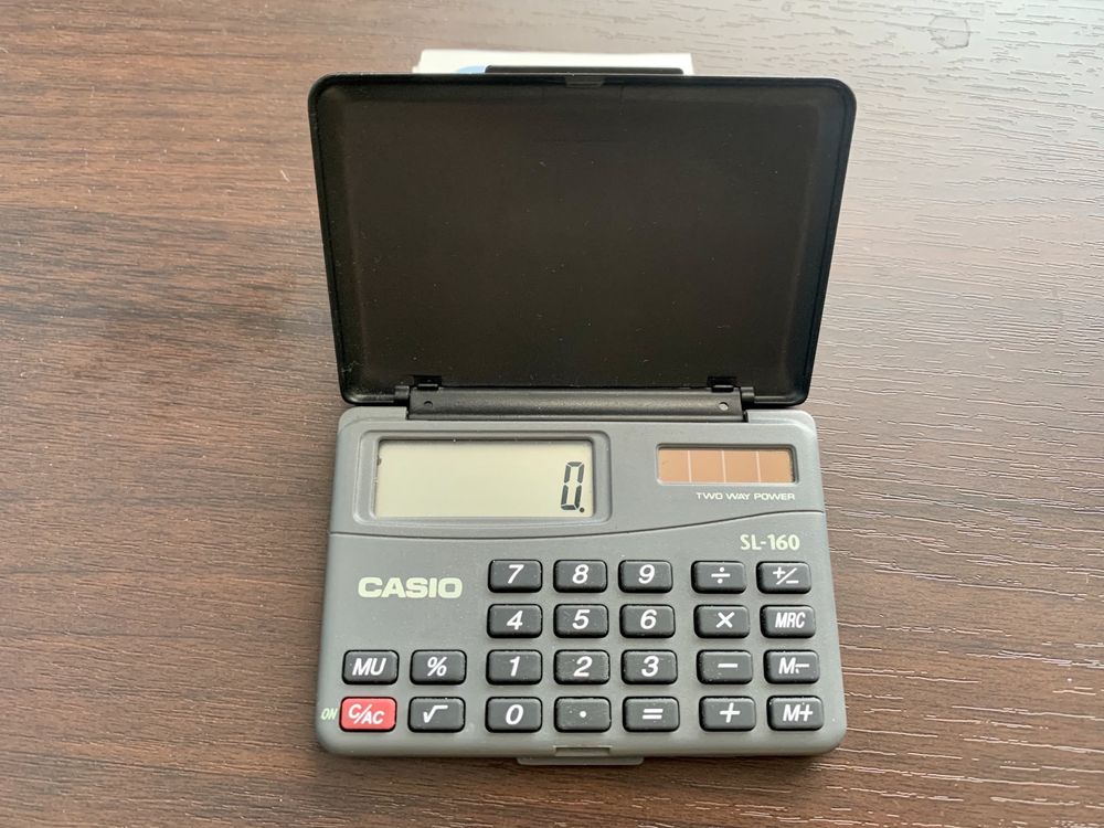 Калькулятор Casio SL-160