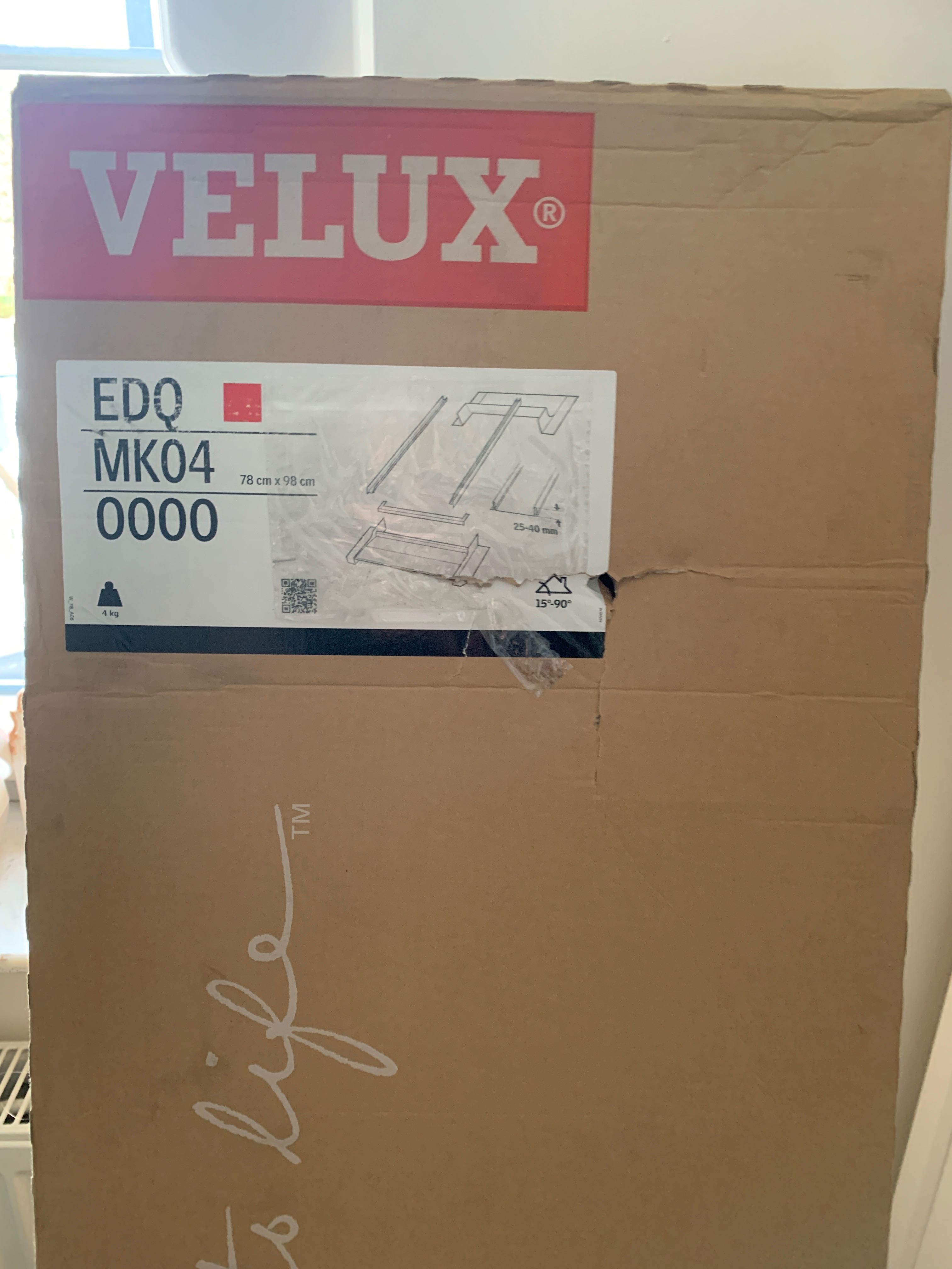 Kołnierz Velux do okna  dachowego na rąbek
