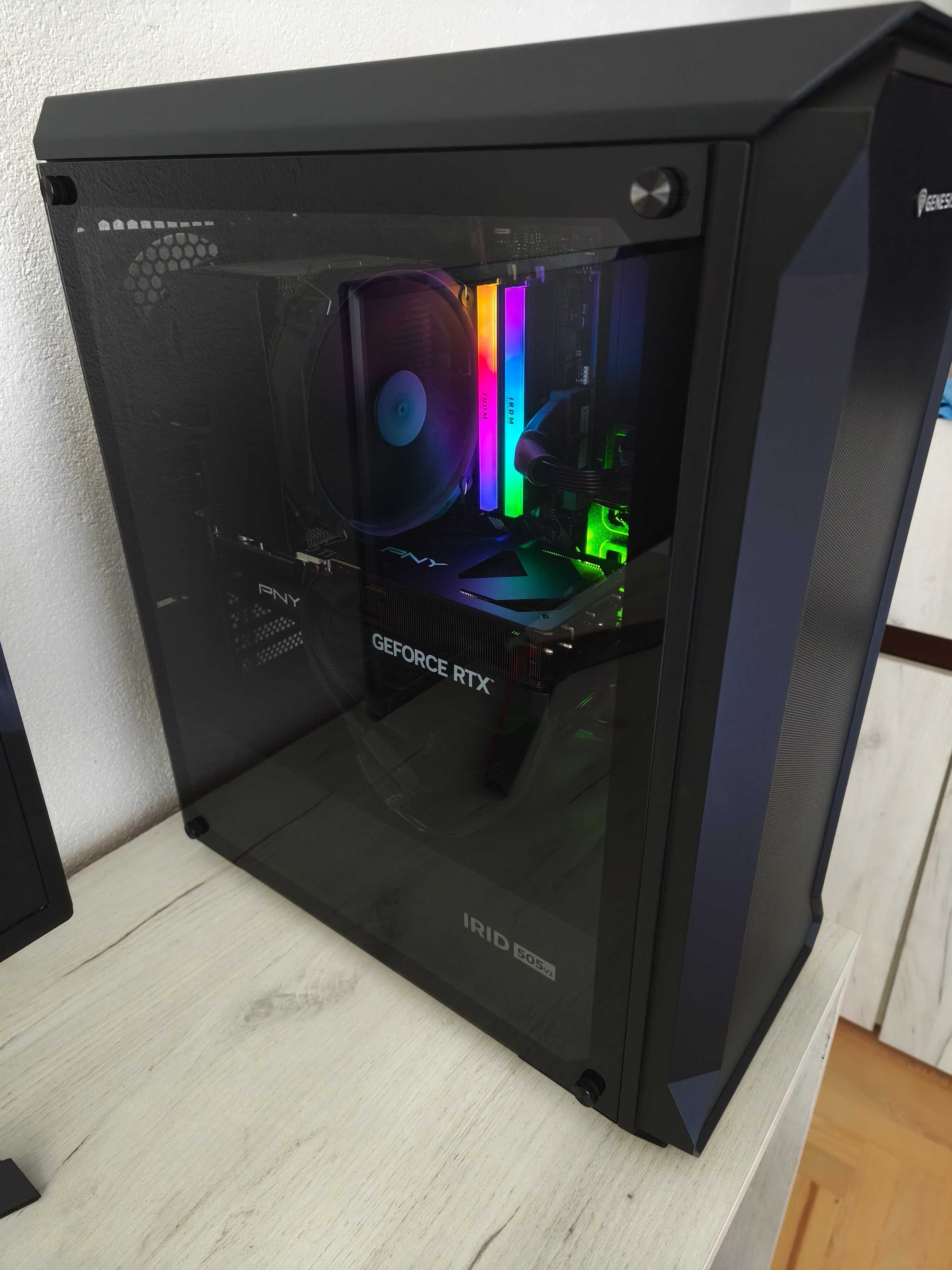 Komputer gamingowy (Ryzen 5 5600/MSI6600XT/16GBRAM3600MHZ/1TB NVME)