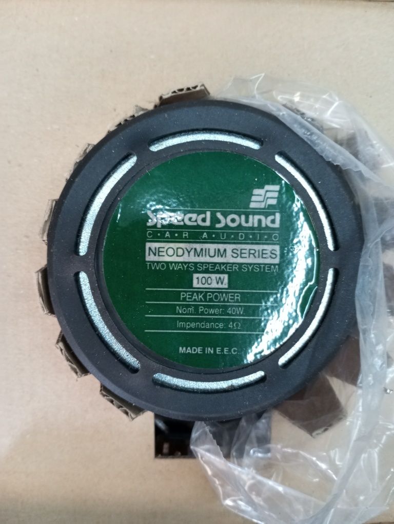 Colunas auto Speed Sound 100w