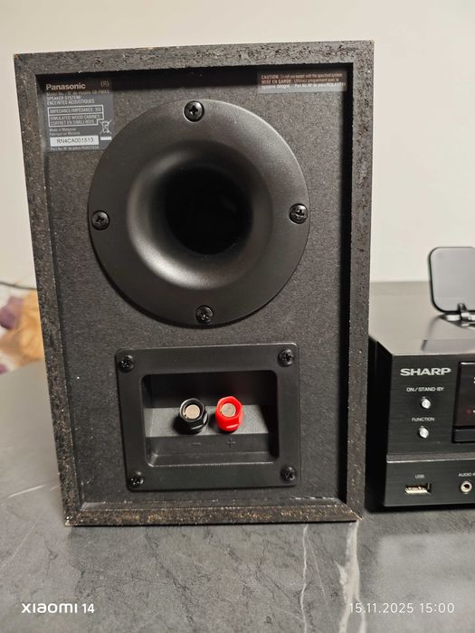 Музыкальный центр Sharp XL-HF201 vs Panasonic SB-PMX5