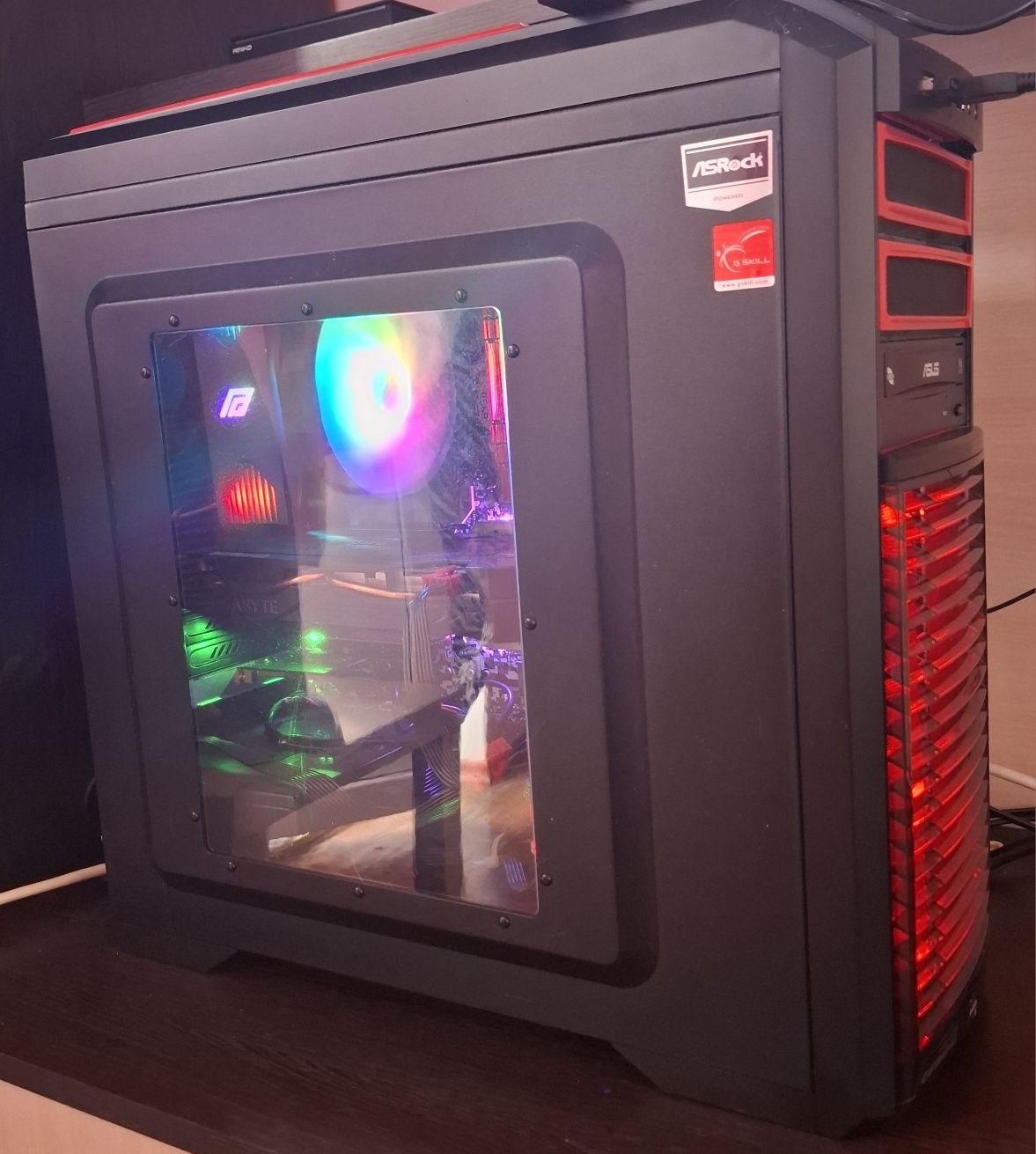 Продам пк rtx2060 12gb Ryzen7 5700х. 16гб озу.