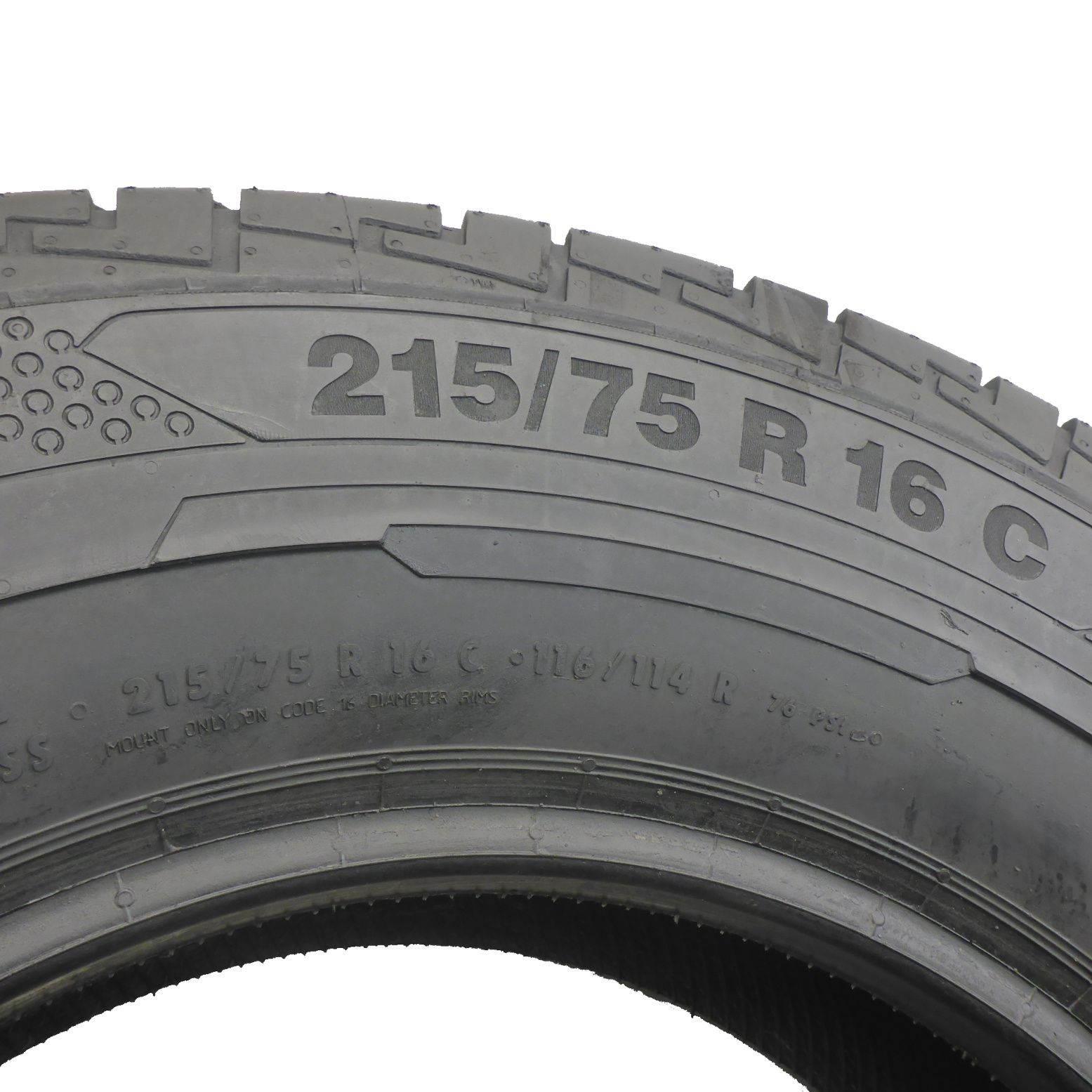 215/75/16C Continental 215/75R16C 116/114R Van 100 Lato 2016 7.5-8.5mm