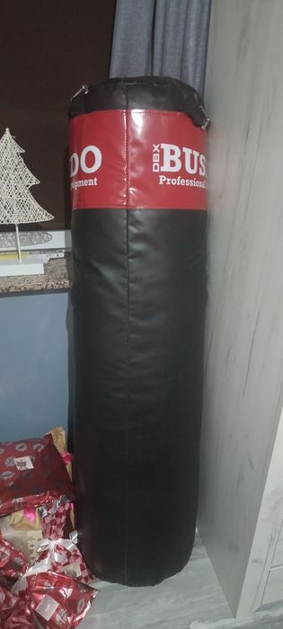 Worek bokserski BUSHIDO + rekawice bokserskie