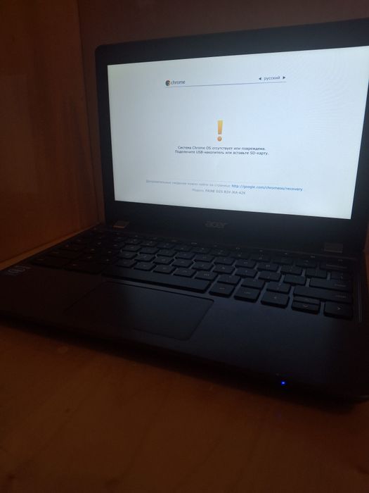 Ноутбук chromebook acer c740