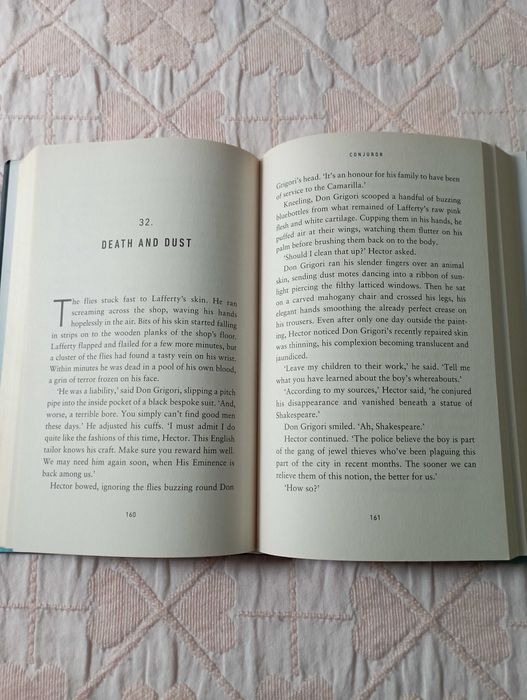 Livro Conjuror - John & Carole Barrowman - capa dura - english/ingles