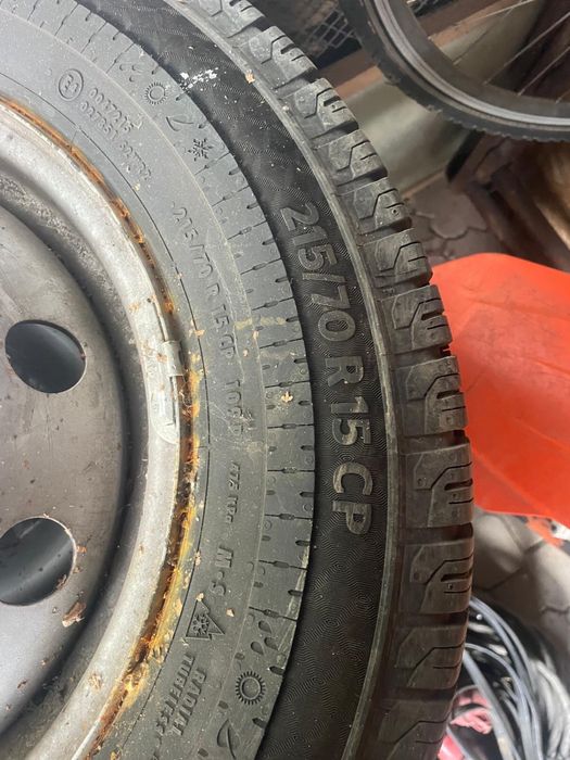 Felgi stalowe z oponami CP kampervan