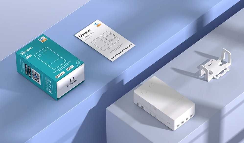 Sonoff THR316 Wi-Fi Термоконтролер с датчиком WTS01/THS01/Розумний Дім