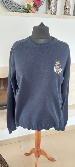 Sweter męski z niedźwiedziem