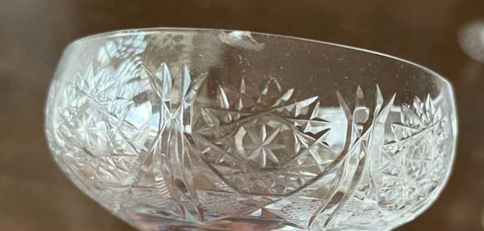 Кришталеві фужери 70-ті роки, 6 штук