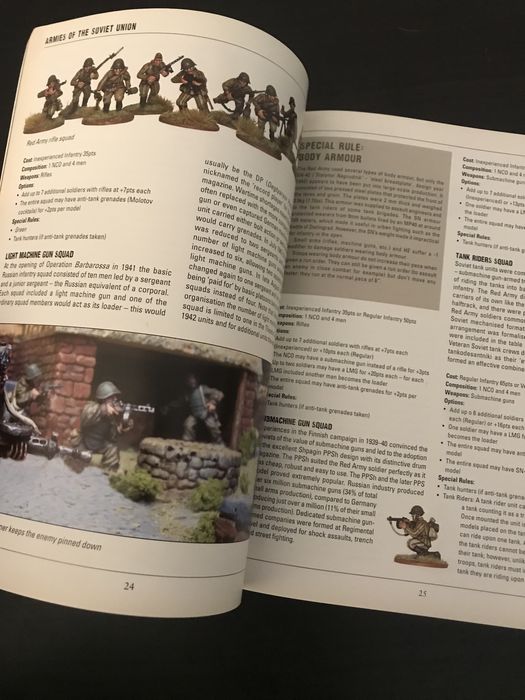 Wargames Bolt Action Soviet Union book livro