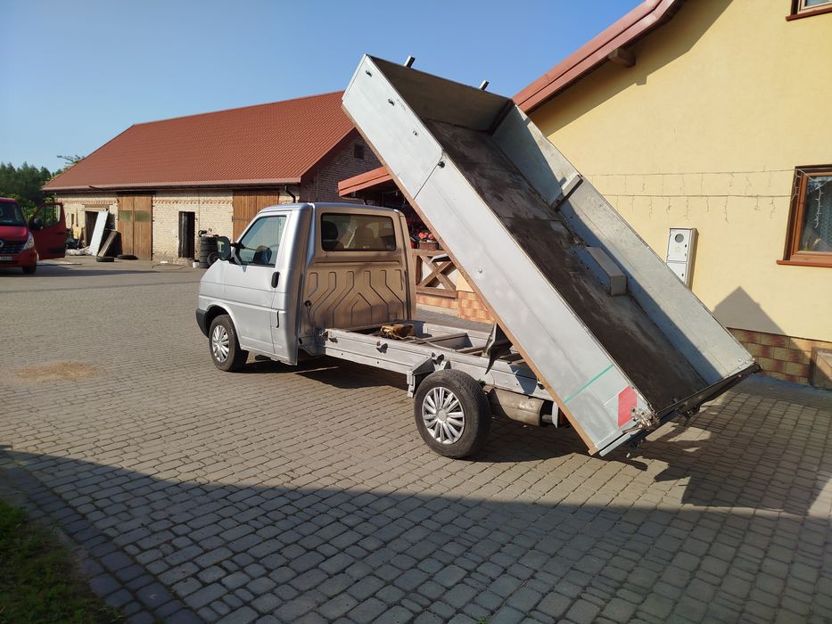 Volkswagen T4 2.5 TDI 102 km Pak # Platforma # Wywrotka