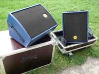 Colunas amplificadas Powerworks RS122M igual a nova
