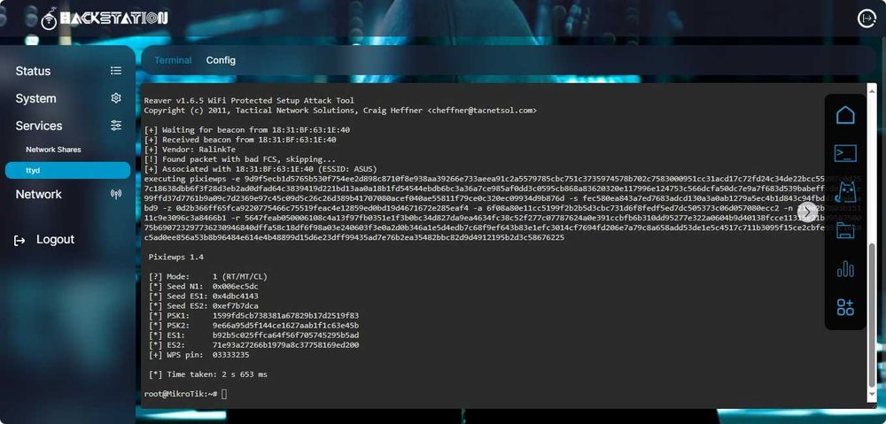 Продам мощный Wi-Fi анализатор MikroTik RB951Ui-2HnD (HackStation)