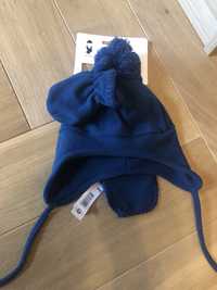 Zestaw zimowy tex hm komplet czapka szalik rękawiczki 6-12 miesięcy
