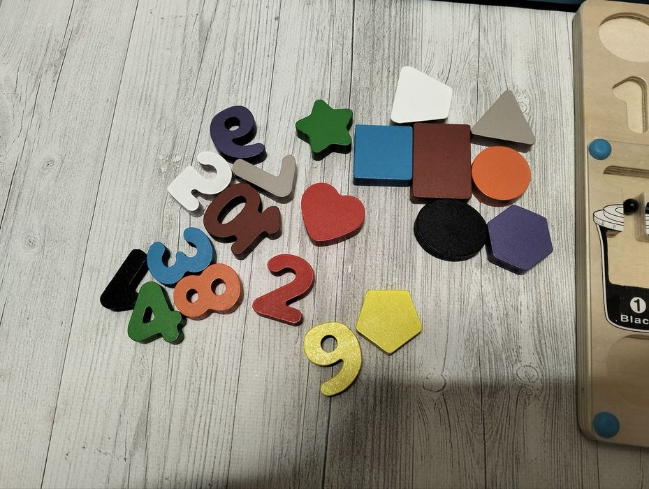 Деревянная игрушка многофункциональная доска Tree Toys 5в1