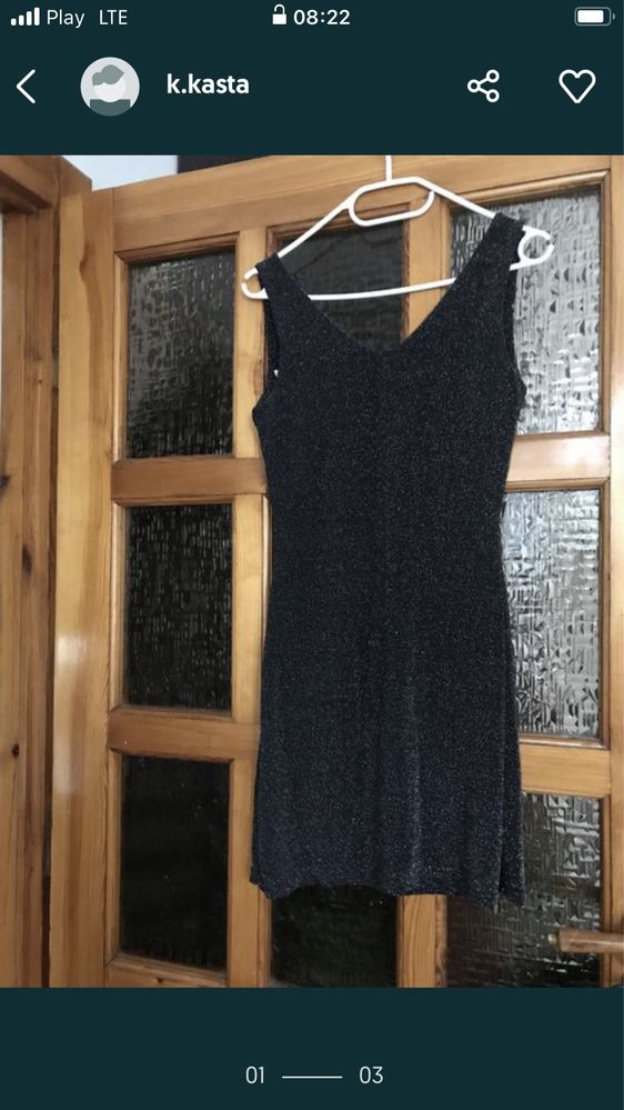 Sukienka  sylwestrowa Butik r. S